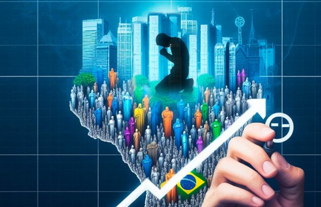 Números do crescimento de cristãos